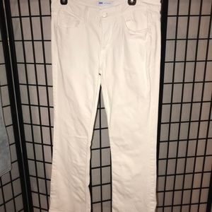 White Boot Cut Jeans